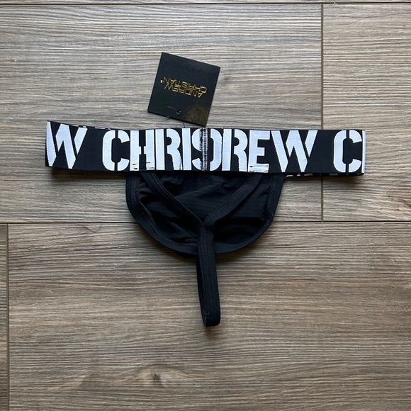 Andrew Christian | Limited Edition Y-Back Thong in Black (Small) - Picture 4 of 12